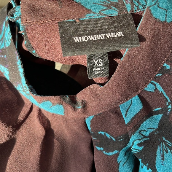 Who What Wear Midi Dress XS - Picture 4 of 6